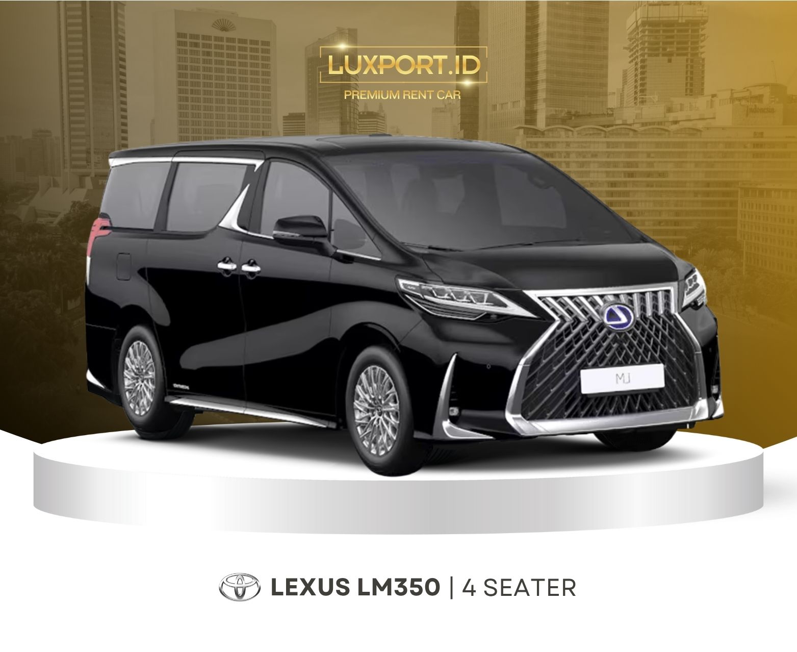 Lexus LM350 4 Seater